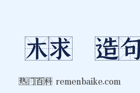 緣木求魚造句是什么意思的图片